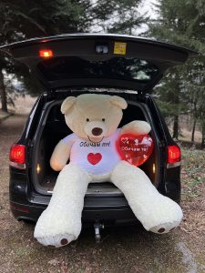 Огромно плюшено мече с тениска 180 см 4 34