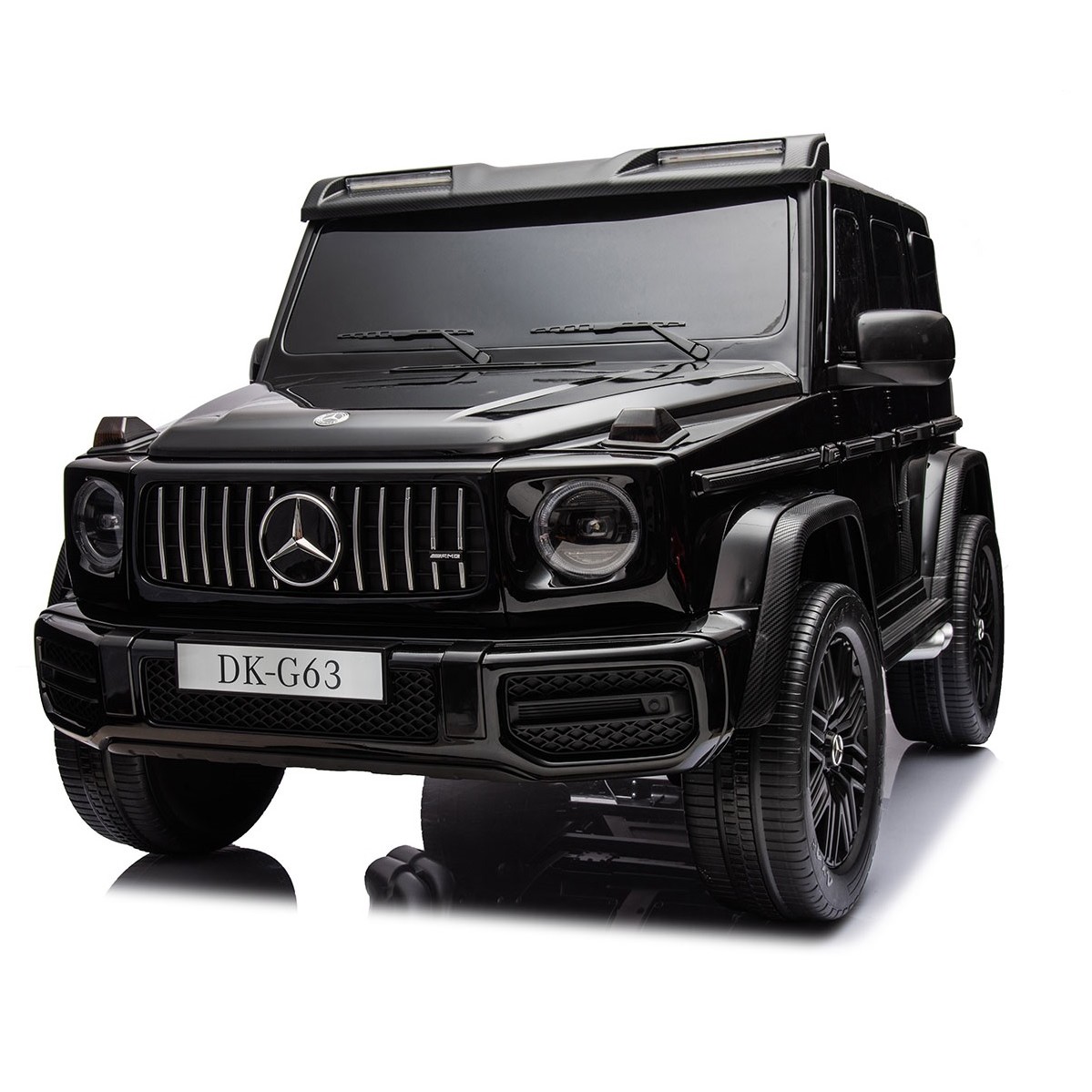 Акумулаторен двуместен джип G63 4X4 24V с кожени седалки 3 Акумулаторен двуместен джип G63 4X4 24V с кожени седалки - Image 3