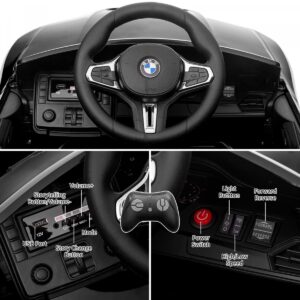 Акумулаторна кола BMW M4 12V с дистанционно управление меки гуми и кожена седалка 19 142744 33
