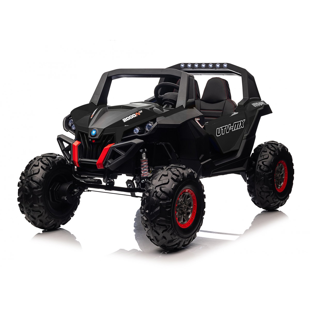 Акумулаторен двуместен джип Super Star 24V с 4x4 задвижване, меки гуми и отварящи се врати 14 Акумулаторен двуместен джип Super Star 24V с 4x4 задвижване, меки гуми и отварящи се врати - Image 14