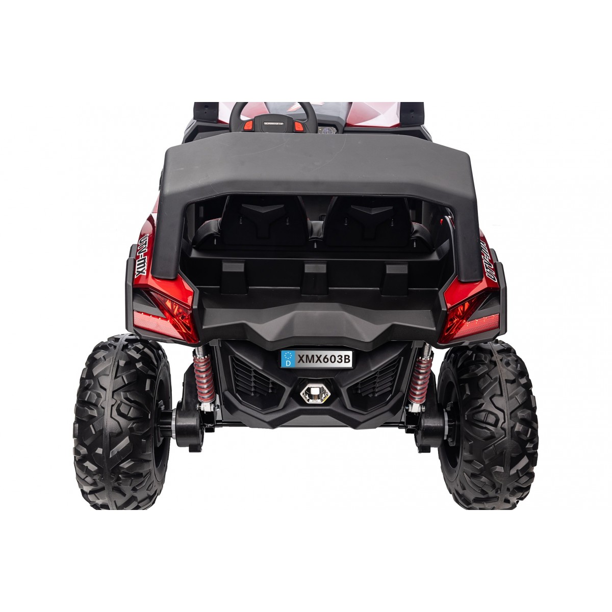 Акумулаторен двуместен джип Super Star 24V с 4x4 задвижване, меки гуми и отварящи се врати 7 Акумулаторен двуместен джип Super Star 24V с 4x4 задвижване, меки гуми и отварящи се врати - Image 7