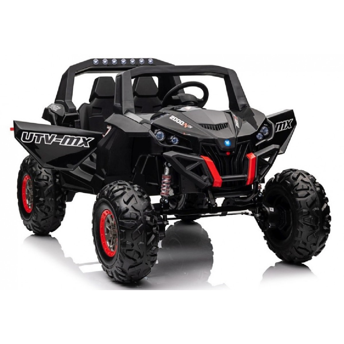 Акумулаторен двуместен джип Super Star 24V с 4x4 задвижване, меки гуми и отварящи се врати 13 Акумулаторен двуместен джип Super Star 24V с 4x4 задвижване, меки гуми и отварящи се врати - Image 13