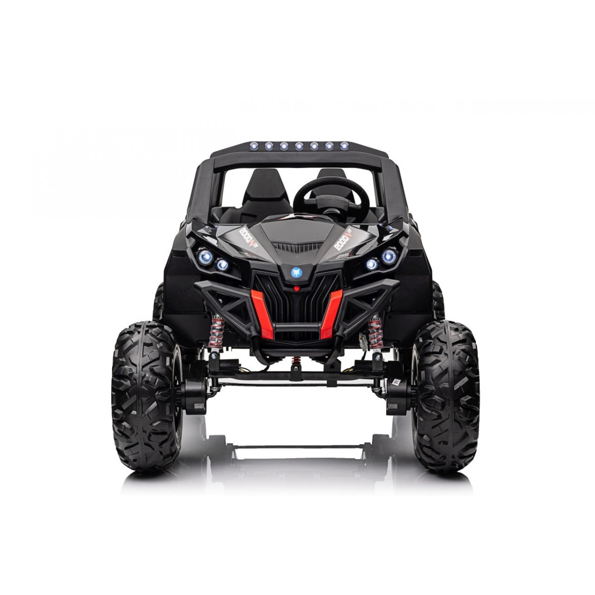 Акумулаторен двуместен джип Super Star 24V с 4x4 задвижване, меки гуми и отварящи се врати 12 Акумулаторен двуместен джип Super Star 24V с 4x4 задвижване, меки гуми и отварящи се врати - Image 12