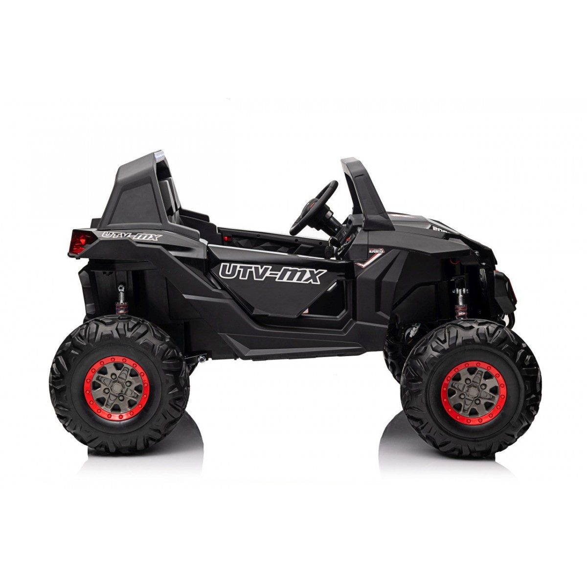 Акумулаторен двуместен джип Super Star 24V с 4x4 задвижване, меки гуми и отварящи се врати 11 Акумулаторен двуместен джип Super Star 24V с 4x4 задвижване, меки гуми и отварящи се врати - Image 11