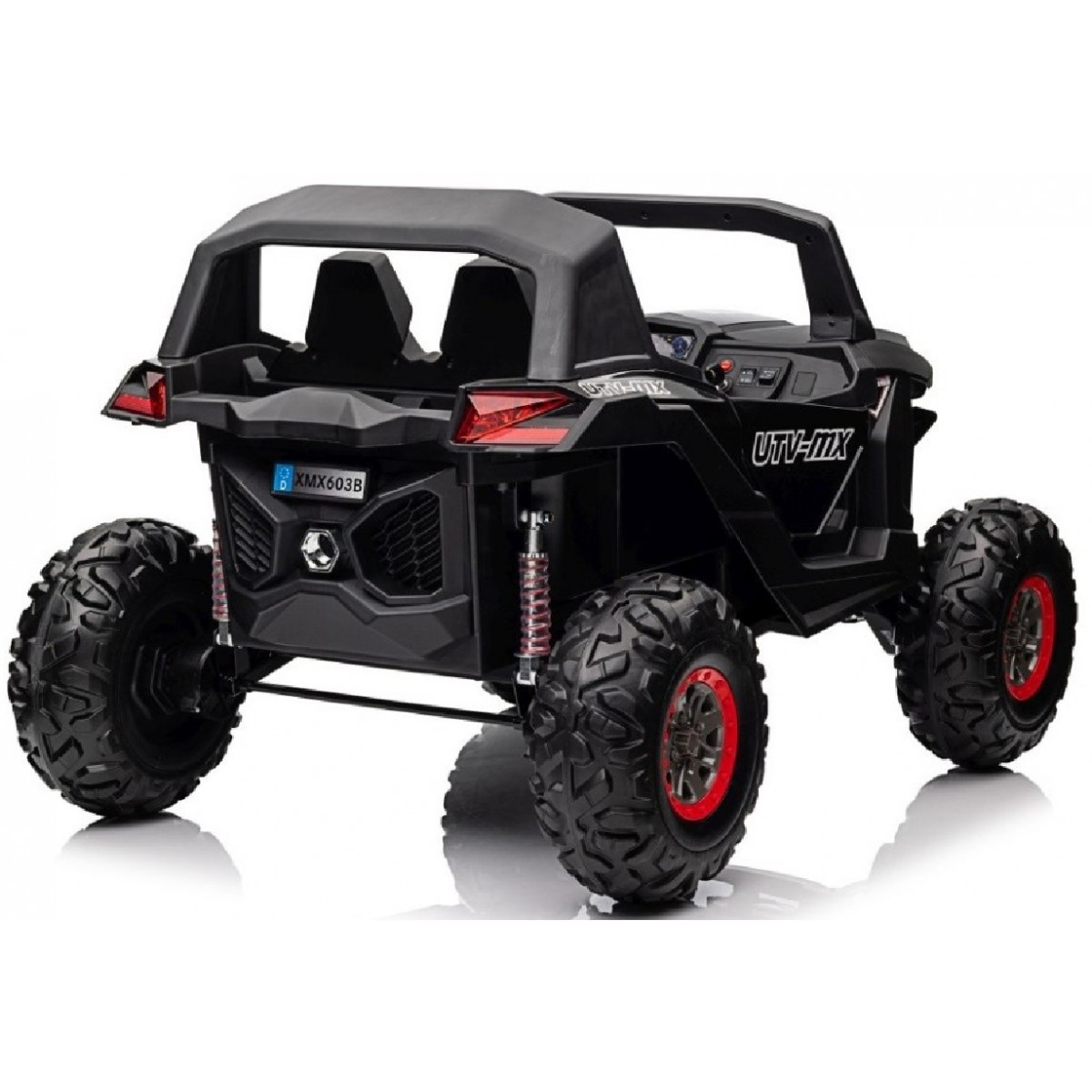Акумулаторен двуместен джип Super Star 24V с 4x4 задвижване, меки гуми и отварящи се врати 9 Акумулаторен двуместен джип Super Star 24V с 4x4 задвижване, меки гуми и отварящи се врати - Image 9