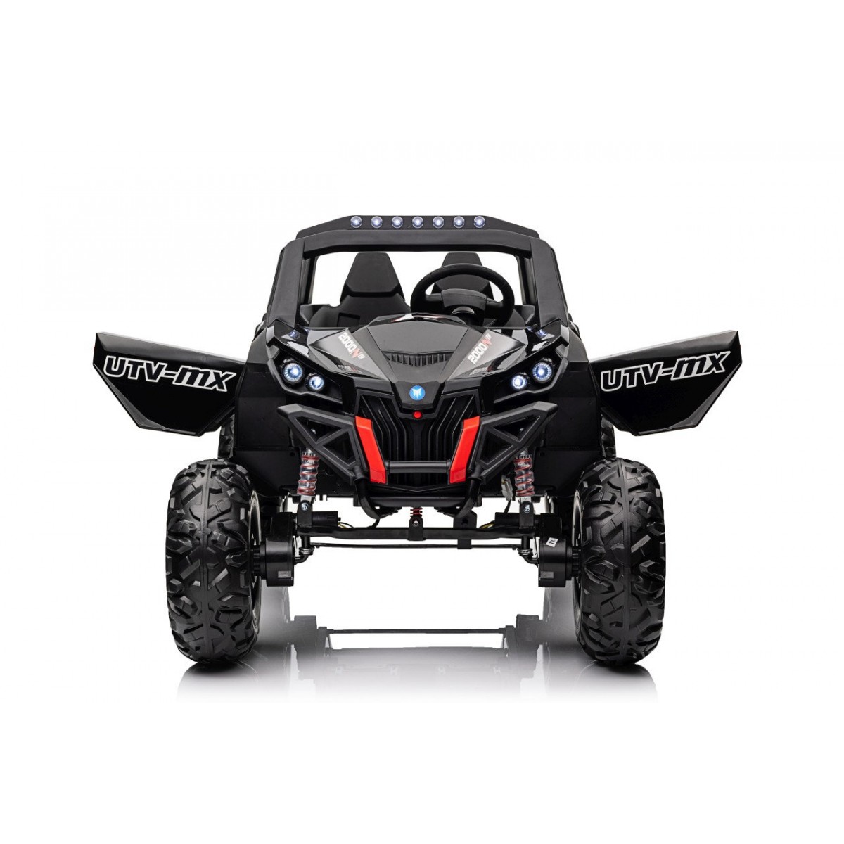 Акумулаторен двуместен джип Super Star 24V с 4x4 задвижване, меки гуми и отварящи се врати 8 Акумулаторен двуместен джип Super Star 24V с 4x4 задвижване, меки гуми и отварящи се врати - Image 8