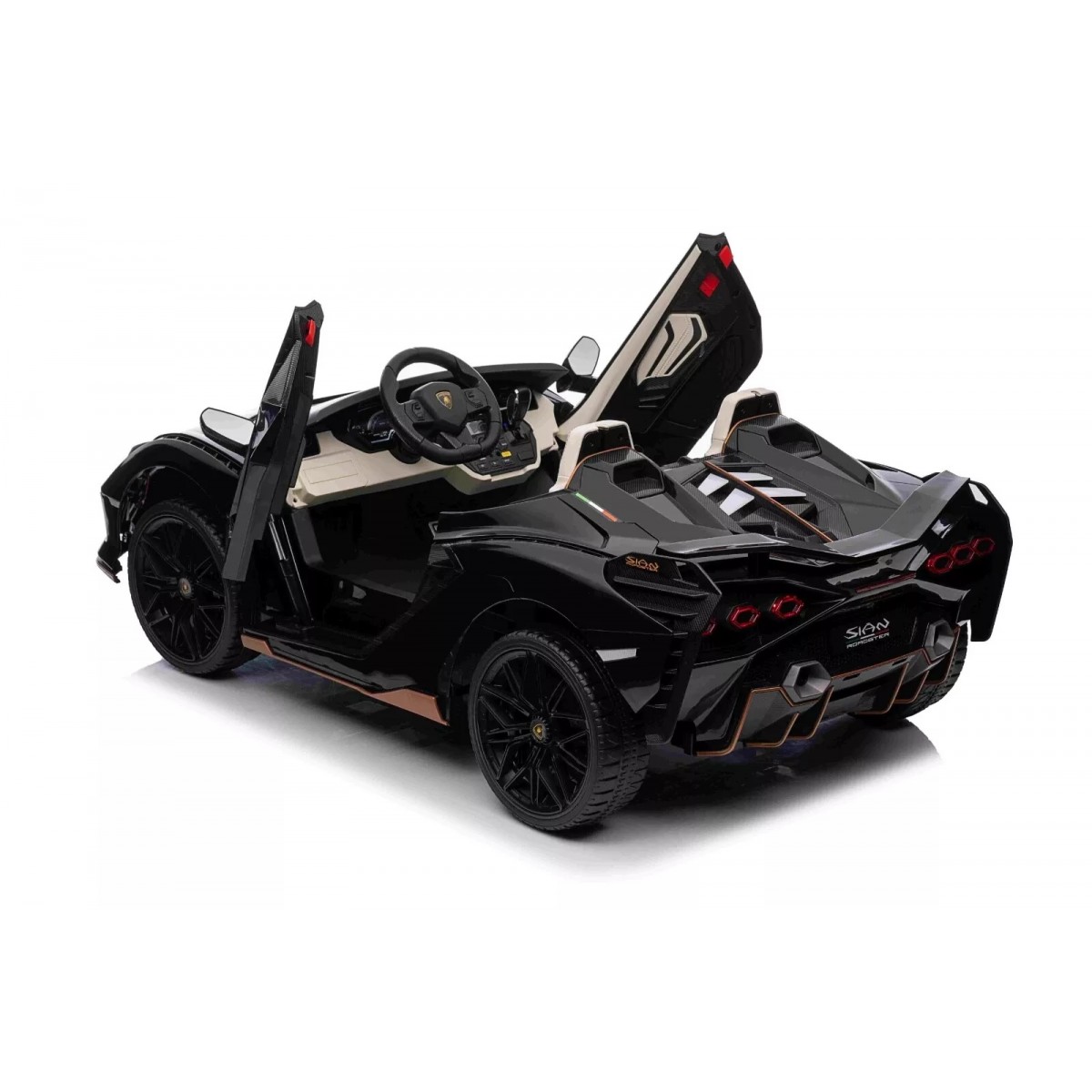 Lamborghini Sian детска акумулаторна кола 24V – дистанционно управление и дрифт функция 4 Lamborghini Sian детска акумулаторна кола 24V – дистанционно управление и дрифт функция - Image 4