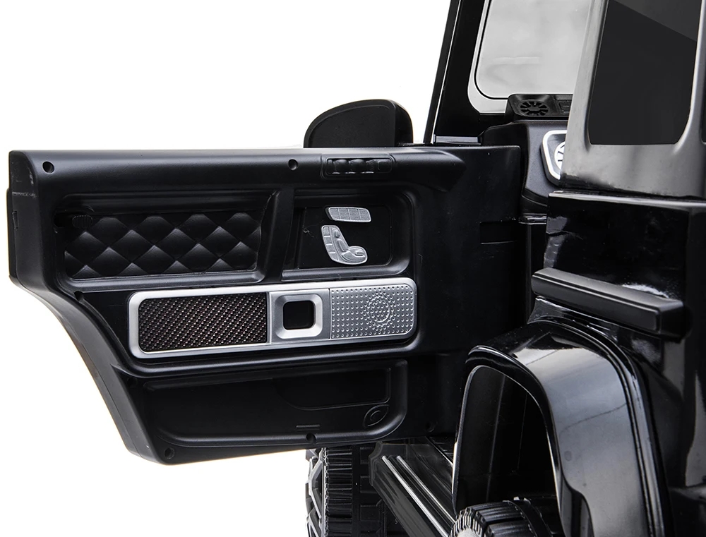 Акумулаторен джип Mercedes G63 с отварящи се врати и кожена седалка 4x4 7 Акумулаторен джип Mercedes G63 с отварящи се врати и кожена седалка 4x4 - Image 7