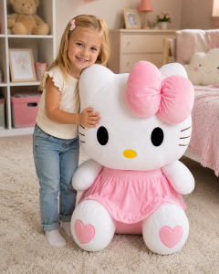 Плюшена играчка Кити - 100 см, Hello Kitty 5 692BCFD3 6A4D 4435 91E7 6414FBF3E906